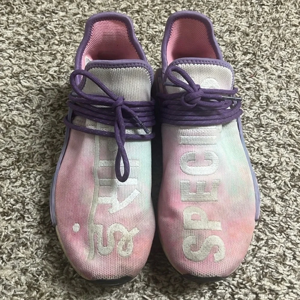 Men’s Adidas Pharrell Williams Human Race NMD Holiday Festival Pink Glow
